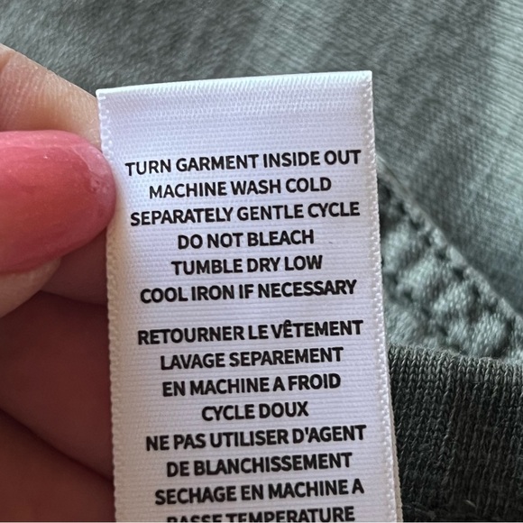 Splendid Lakeside Jogger, lyocell/linen blend, moss green, size S - Picture 14 of 14